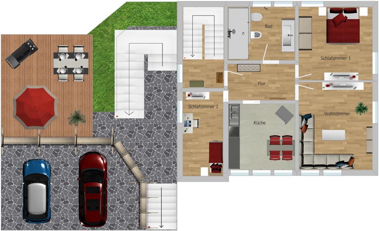 Apartament Am Quellenhaeuschen Naila Pokój zdjęcie